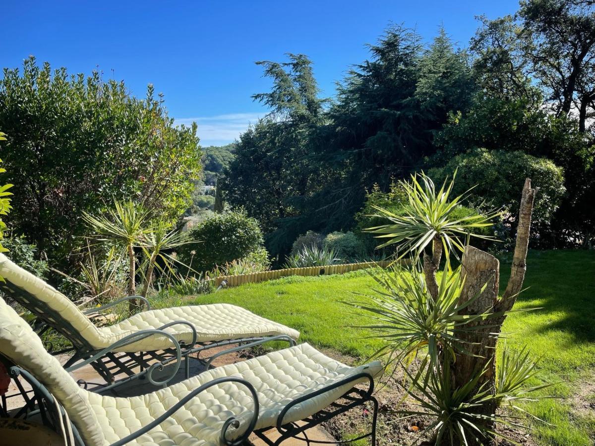 Ferienwohnung Domaine Des Tuilieres Avec Jacuzzi Vallauris Exterior foto